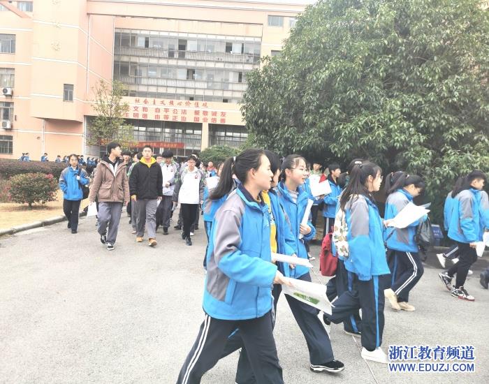 长兴华盛高中顺利完成学考选考考点考务工作